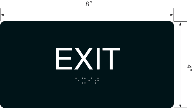 Entrance/Exit Signs