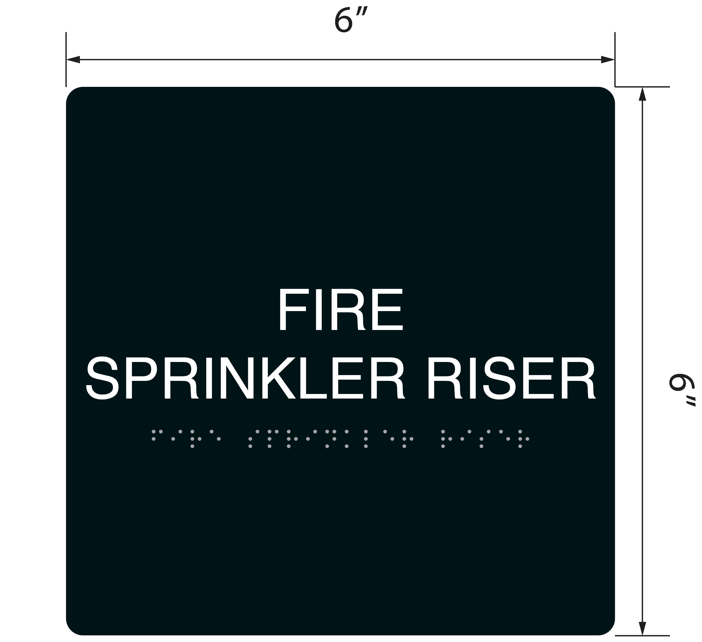 Fire Sprinkler Riser Signage Signs ByLITA Victorian Fire Sprinkler