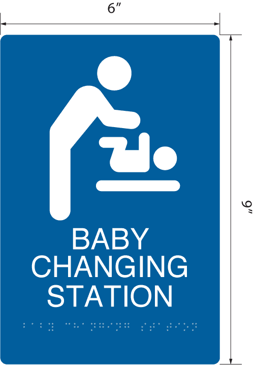 Ada baby changing clearance station